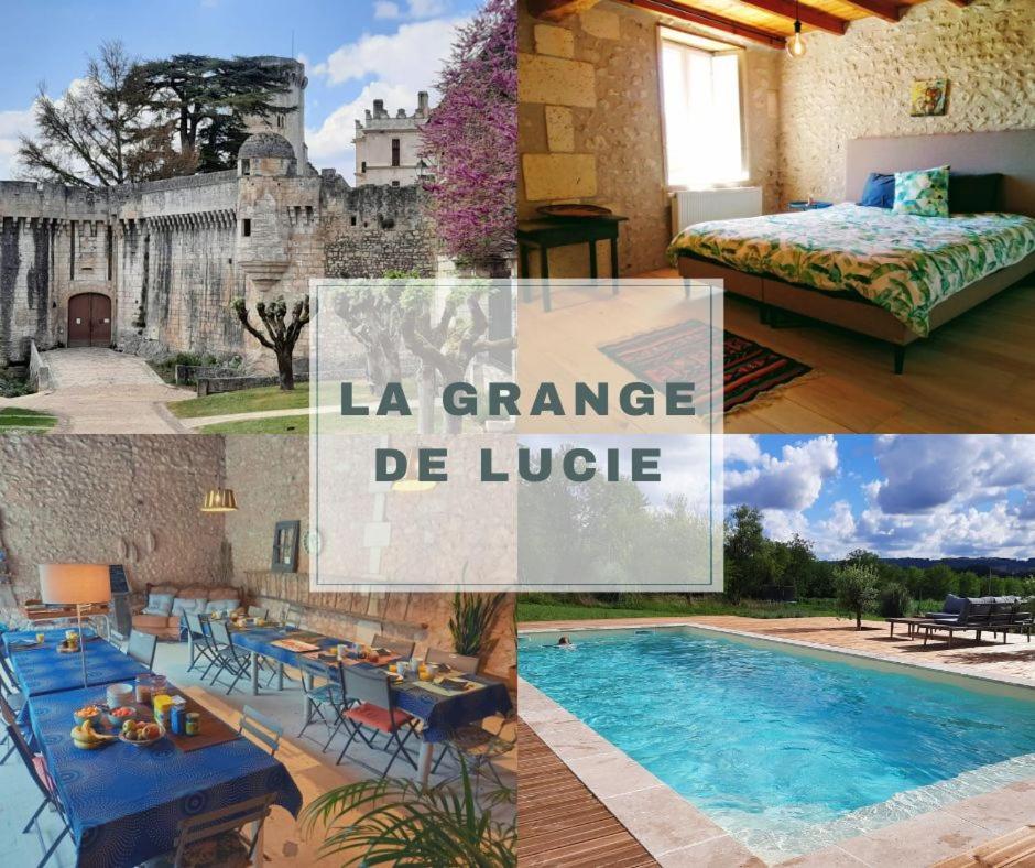 La Grange De Lucie -Chambres D'Hotes En Perigord-Dordogne Nanteuil-Auriac-de-Bourzac Dış mekan fotoğraf